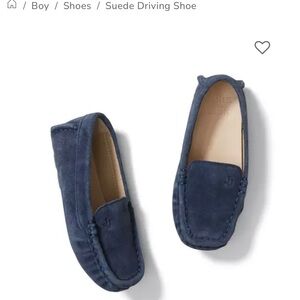 JANIE and JACK BOYS Navy Blue Loafers Size 12 NEW